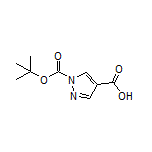 1-Boc-吡唑-4-甲酸