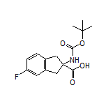 2-(Boc-氨基)-5-氟茚满-2-甲酸