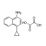 4-环丙基萘-1-胺草酸盐