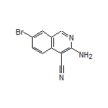 3-氨基-7-溴异喹啉-4-甲腈
