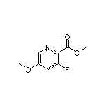 3-氟-5-甲氧基吡啶-2-甲酸甲酯