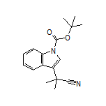 1-Boc-3-(2-氰基-2-丙基)吲哚