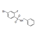 N-苄基-4-溴-2-氟苯磺酰胺