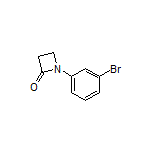 1-(3-溴苯基)氮杂环丁烷-2-酮