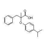 2-(4-异丙基苯氧基)-2-甲基-3-苯丙酸