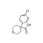 4-(6-氯-3-吡啶基)四氢吡喃-4-甲酸
