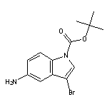 1-Boc-3-溴-1H-吲哚-5-胺