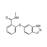 2-[(6-吲唑基)硫基]-N-甲基苯甲酰胺