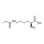 (S)-2-氨基-6-丙酰氨基己酸