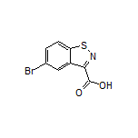 5-溴苯并异噻唑-3-甲酸