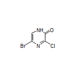 5-溴-3-氯吡嗪-2(1H)-酮