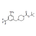 1-Boc-4-[3-氨基-5-(三氟甲基)苄基]哌嗪
