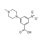 3-(4-甲基-1-哌嗪基)-5-硝基苯甲酸