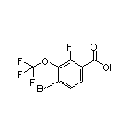 4-溴-2-氟-3-(三氟甲氧基)苯甲酸