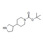 1-Boc-4-(3-吡咯烷基)哌啶