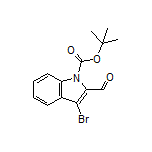 1-Boc-3-溴-2-甲酰基吲哚
