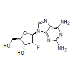 2,6-二氨基-9-(2-脱氧-2-氟-β-D-呋喃核糖基)-9H-嘌呤