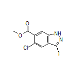 5-氯-3-碘吲唑-6-甲酸甲酯