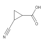 2-氰基环丙烷甲酸