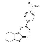 2-(2-亚氨基-4,5,6,7-四氢苯并噻唑-3(2H)-基)-1-(4-硝基苯基)乙酮氢溴酸盐