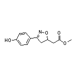 3-(4-羟苯基)-4,5-二氢异噁唑-5-乙酸甲酯