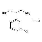 (S)-3-氨基-2-(3-氯苯基)-1-丙醇盐酸盐