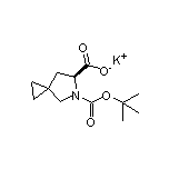 (S)-5-Boc-5-氮杂螺[2.4]庚烷-6-甲酸钾