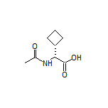 (R)-2-乙酰氨基-2-环丁基乙酸
