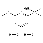 1-(6-甲氧基-2-吡啶基)环丙胺二盐酸盐