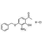 3’-氨基-4’-(苄氧基)-2’-羟基苯乙酮盐酸盐