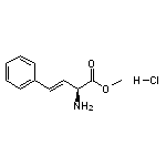 (S,E)-2-氨基-4-苯基-3-丁烯酸甲酯盐酸盐