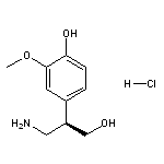 (R)-4-(1-氨基-3-羟基丙基)-2-甲氧基苯酚盐酸盐