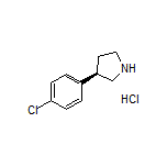 (R)-3-(4-氯苯基)吡咯烷盐酸盐
