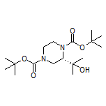 (S)-2-(1,4-二-Boc-2-哌嗪基)-2-丙醇