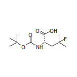 (S)-2-(Boc-氨基)-4-氟-4-甲基戊酸