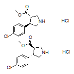 反式-4-(4-氯苯基)吡咯烷-3-甲酸甲酯盐酸盐