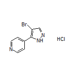 4-(4-溴-5-吡唑基)吡啶盐酸盐