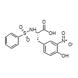 (S)-3-(4-羟基-3-硝基苯基)-2-(苯基磺酰氨基)丙酸