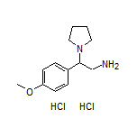 2-(4-甲氧基苯基)-2-(1-吡咯烷基)乙胺二盐酸盐