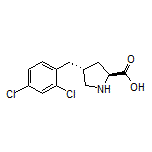 (2S,4R)-4-(2,4-二氯苄基)吡咯烷-2-甲酸