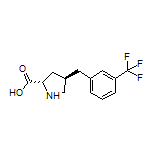 (2S,4R)-4-[3-(三氟甲基)苄基]吡咯烷-2-甲酸