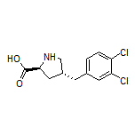 (2S,4R)-4-(3,4-二氯苄基)吡咯烷-2-甲酸