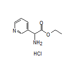 2-氨基-2-(3-吡啶基)乙酸乙酯盐酸盐