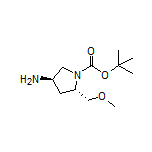 (3R,5S)-1-Boc-5-(甲氧基甲基)吡咯烷-3-胺