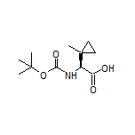 (S)-2-(Boc-氨基)-2-(1-甲基环丙基)乙酸