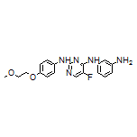 N4-(3-氨基苯基)-5-氟-N2-[4-(2-甲氧基乙氧基)苯基]嘧啶-2,4-二胺