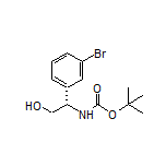 (S)-2-(Boc-氨基)-2-(3-溴苯基)乙醇
