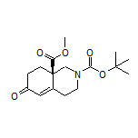 (R)-2-Boc-6-氧代-1,2,3,4,6,7,8,8a-八氢异喹啉-8a-甲酸甲酯