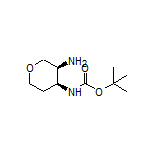 (3S,4S)-N4-Boc-四氢-2H-吡喃-3,4-二胺