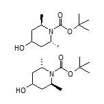 (2R,6R)-rel-1-Boc-4-羟基-2,6-二甲基哌啶